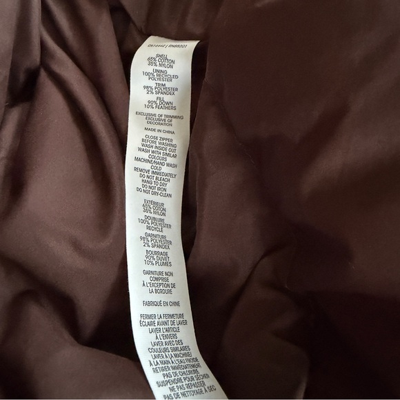 New XL MPG RDS Down MIDI Puffer Jacket with side slits - Picture 5 of 8